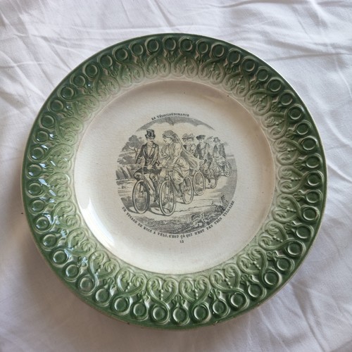Anciennes assiettes parlantes - assiettes,