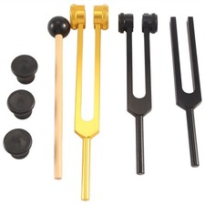 Tuning Fourches pour Set 128256512Hz Son Instruments Diapason Set