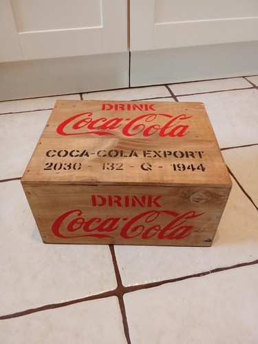 Caisse style ww2 coca - caisse,