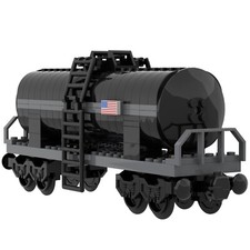 LEGO Black Tanker Train Car