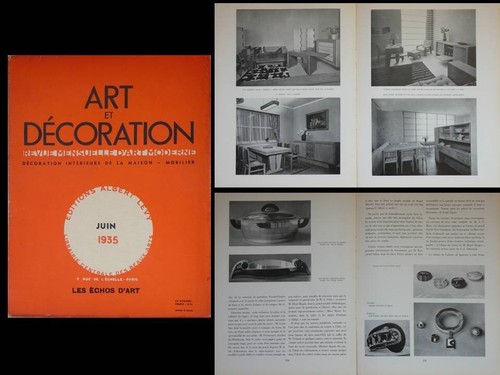 Art decoration juin 1935 - decoration,