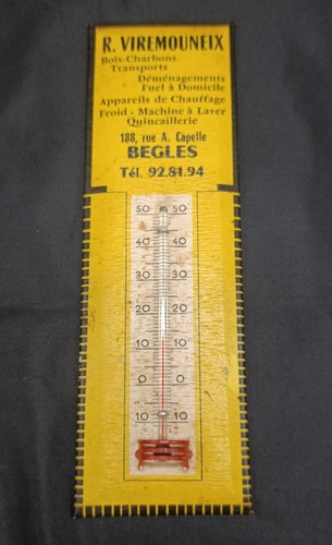 Ancien thermomètre glaçoïde - ancien,