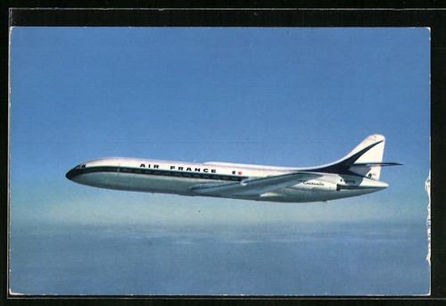 Avion caravelle air - caravelle, france