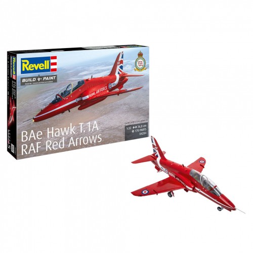 Revell bae hawk raf red - revell,
