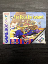 NOTICE SEULE Les fous du volant Nintendo Game boy Color Gameboy GBC