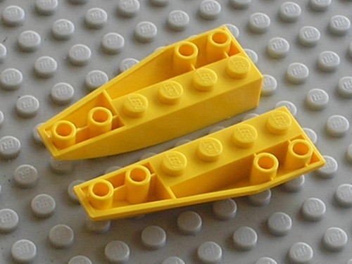 Lego yellow wedge ref 41764 - wedge,