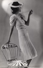 Anny Blatt Fashion Model Paris old Vigneau Photo 1935