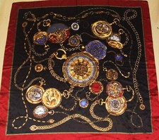 Foulard 100% Pura Soie Vintage