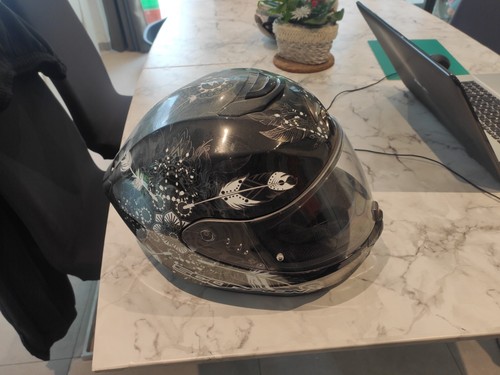 Casque moto scorpion blanc - moto,