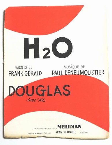 Partition vintage sheet music