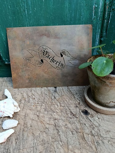 Ancienne plaque fromagerie - plaque,