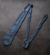 Cravate vintage en soie pour