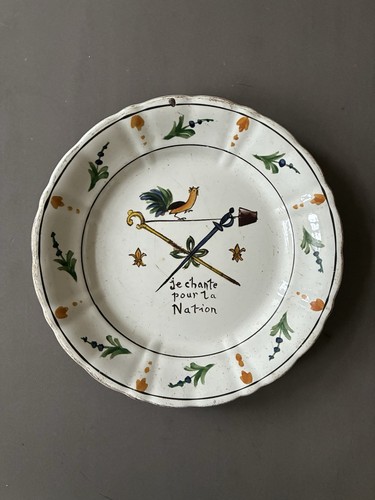 Assiette faïence - assiette, en