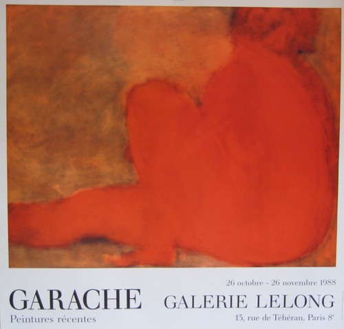 Garache claude affiche - claude,