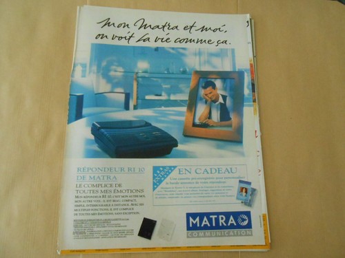 Publicité 1993 advertising - publicité,