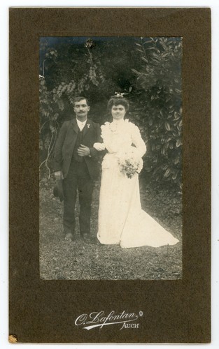 Photo couple mariés en - couple,