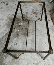 Table Jansen Neo Classique Sans Plateau ,Patine Bi Colore ,Qq Rayures Et Usures