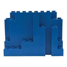 LEGO mur roche bleu 6082