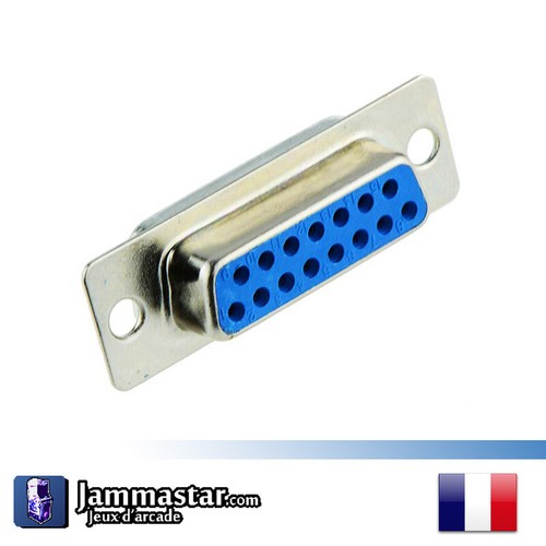 Connecteur db15 femelle - connecteur, ci
