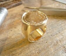 Chevalière or 9 KT ronde