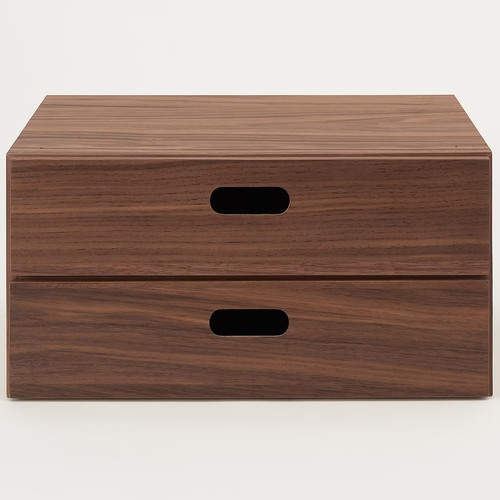 Muji stacking chest half - chest,