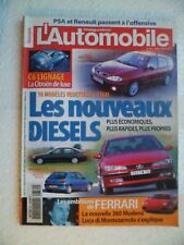 L'AUTOMOBILE MAGAZINE N°634 04/1999 406 HDI 306 HDI FERRARI 360 MODENA JAGUAR S3