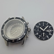 VALJOUX 7750 BOITIER CADRAN AIGUILLES TYPE MILITAIRE VERRE SAPHIR ETANCHE 10 ATM