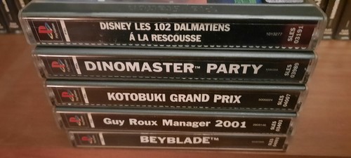 Lot jeux playstation 1 - 5,