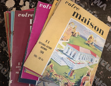 ARCHITECTURE DECORATION DESIGN LOT DE 20 N° DE LA REVUE VOTRE MAISON 1945/1950