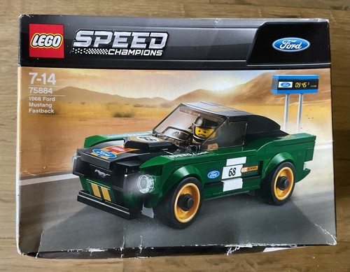 Boite lego set voiture speed - set,