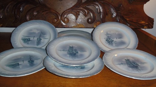 Assiettes dessert saint - 7, à