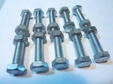 NOS 10 boulons vis tête  vintage ancien stock vis 6x25 mm