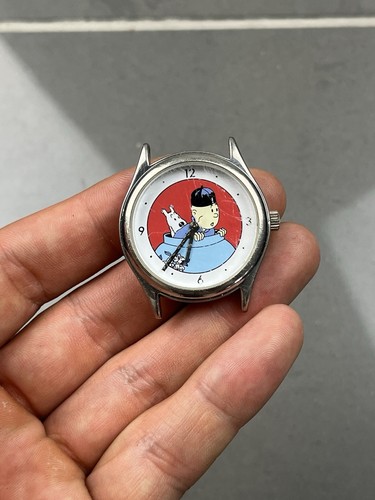 Montre tintin milou vintage - tintin,