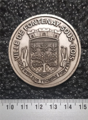 Médaille bronze argenté - 1#,