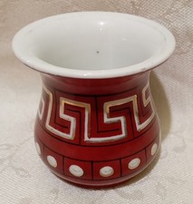 Ancien Essuie plume en porcelaine décor frise à la grecque AWF  DN4961