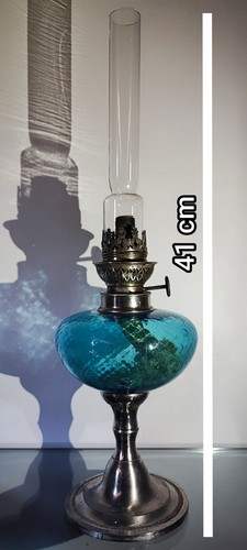 Lampe pétrole ancienne - lampe,