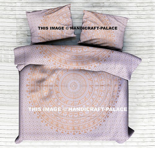 Doré mandala imprimé - doré,