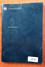 Leica Digilux 3 Manuel