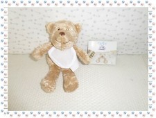 Doudou peluche ours beige - doudou,