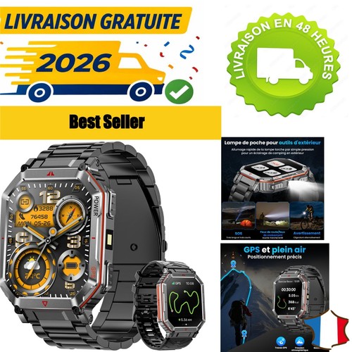 Montre connectée militaire