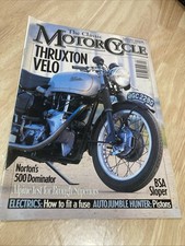 Magazine moto anglais Classic