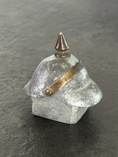 Ancien Casque À Pointe Miniature