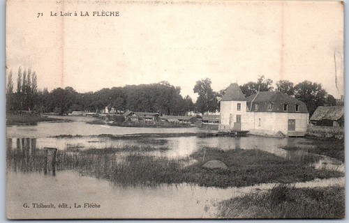 Fleche carte postale - -,