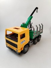 Bruder Volvo F16 Intercooler Camion Benne Remorque Plateau Treuil Dbgm Engin...