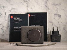 Leica C Type Digital Camera In Mint Condition Dark Red