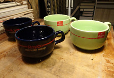 Lot de 4 bols à soupe publicitaires ROYCO minute soup Céramique Faïence
