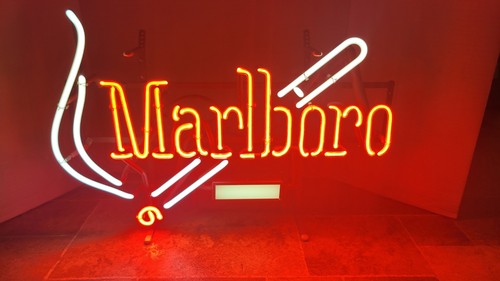 Marlboro neon light - light, sign