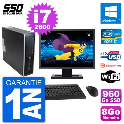 8300 elite sff ecran - pc,