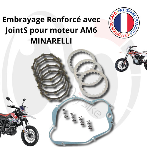 Embrayage moto avec joint pour - joint,