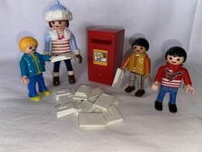 Playmobil Boite Aux Lettres Père Noël Maman Enfants Christmas